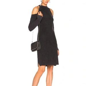 Rag & Bone Jean Dana Cold Shoulder Dress - Black Fade (Size XS)